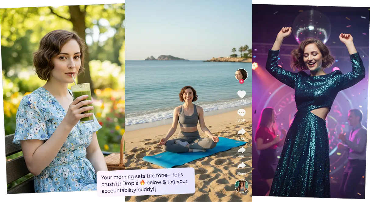 AI persona content examples