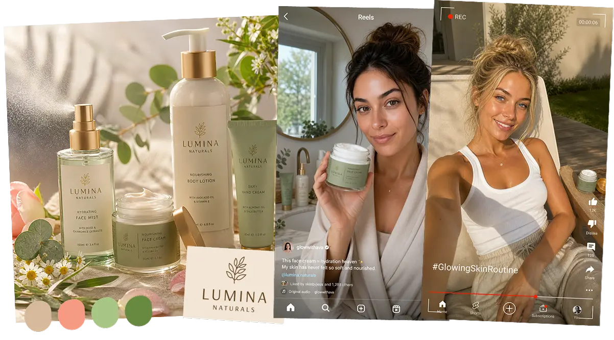 Brand content generation examples